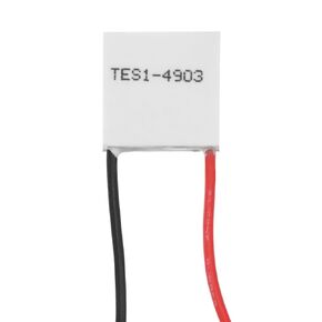 MECCANIXITY TES1-4903 Semiconductor Refrigeration Tablets 6V 3A 9.8W Heatsink Thermoelectric Cooler Cooling Plate Module 20x20mm