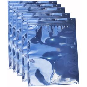 50pcs 5.9x7.8in/15x20cm Anti Static Bags, Premium Resealable Antistatic Bags for Various Precision Parts, Electronic Equipment, HDD, SSD Hard Drive, Computer Accessories in Saudi Arabia