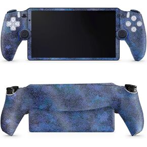 Carbon Fiber Gaming Skin Compatible with PS5 Portal Remote Player - Mountain Waves - Premium 3M Vinyl Protective Wrap Decal Cover - Easy to Apply | Crafted in The USA by MightySkins