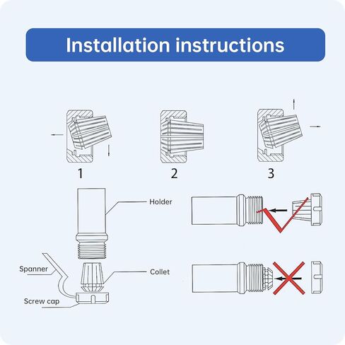 14 قطعة ER20 مجموعة أسطوانة معدنية، 1/16 بوصة، 3/32 بوصة، 1/8 بوصة، 5/32 بوصة، 3/16 بوصة، 7/32 بوصة، 1/4 بوصة، 9/32 بوصة، 5/16 بوصة ، 11/32 بوصة، 3/8 بوصة، 13/32 بوصة، 7/16 بوصة، 1/2 بوصة أطواق نقش العمل لأداة مخرطة الطحن باستخدام الحاسب الآلي، ظرف كوليت  in Kuwait
