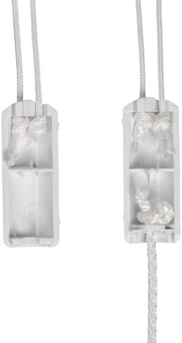 BreakAway Cord Condenser (White, 5 Pack). Anti Strangulation Break Apart Design. Compatible With All Horizontal Blind Pull Cords. For Households With Young Kids and Small Pets. Be Pro-Active in Saudi Arabia