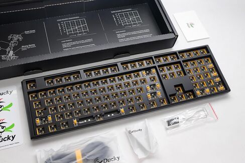 Ducky One 3 Mini Black Barebones 60% Hotswap RGB Mechanical Keyboard in Kuwait