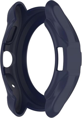 Chofit Intended for Ticwatch Pro 5 Case Ultra-Thin TPU Rugged Bumper Frame Durable Protective Shell for Ticwatch Pro 5 Cover Case Smartwatch Accessories (Black&Black) in Kuwait
