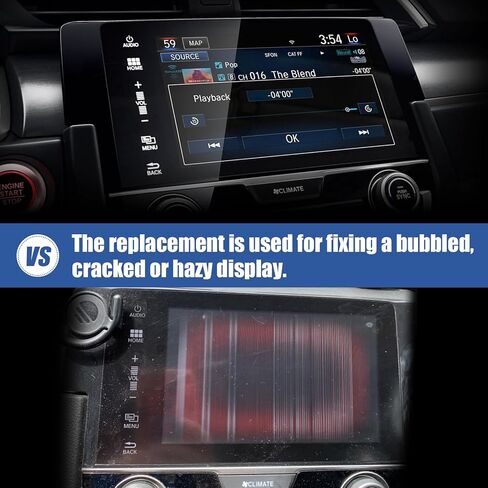 39710-TBA-A11 شاشة ملاحة LCD تعمل باللمس مقاس 7 بوصات متوافقة مع Honda Civic 2016 2017 2018 39710-TBA-A21 39710-TBA-305 in Kuwait