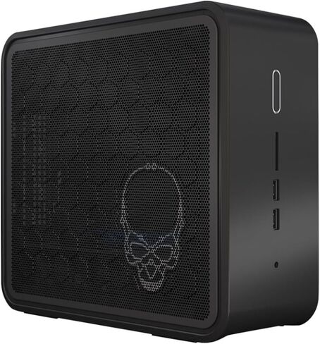كمبيوتر مكتبي Intel NUC Extreme Business، كور i5-9300H، ذاكرة الوصول العشوائي 8 جيجابايت، 256 جيجابايت PCIe SSD، Thunderbolts، HDMI، RJ-45، قارئ بطاقة SD، واي فاي 6، ويندوز 11 برو، أسود in Saudi Arabia