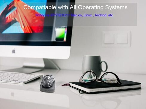 Undetectable Mouse Mover, USB Mouse Jiggler Automatic Shaker, On/Off Switch, Prevents Sleep Mode Keeps Computer Active Driver-Free for Laptop Desktop (Purple Jacaranda) in Saudi Arabia