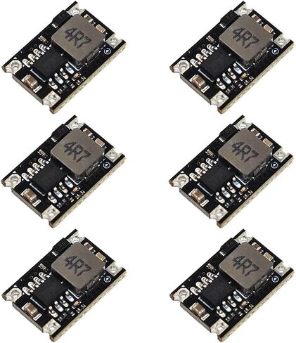 5V Regulator 6pcs Mini Reducer DC 5-30V 12V 24V Buck to 5V Buck Converter Board 1.8A Output Mini360 Small Size Aircraft Model MP1584EN Power Module(5 Volts) in Saudi Arabia