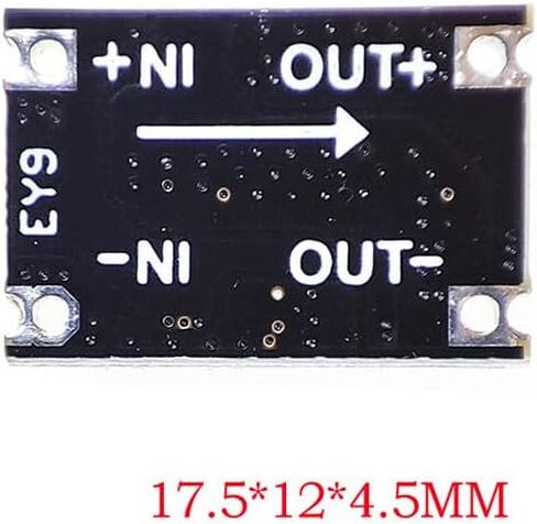 5V Regulator 6pcs Mini Reducer DC 5-30V 12V 24V Buck to 5V Buck Converter Board 1.8A Output Mini360 Small Size Aircraft Model MP1584EN Power Module(5 Volts) in Saudi Arabia