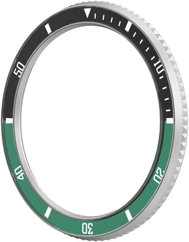 حافظة واقية لساعة Xiaomi S3 متوافقة مع ساعة Xiaomi S3، حافظة خفيفة الوزن من البولي كربونات + غطاء معدني زجاجي مقاوم للخدش والصدمات، ليس من السهل تقشيرها (حواف سوداء وأخضر وفضي) in Kuwait