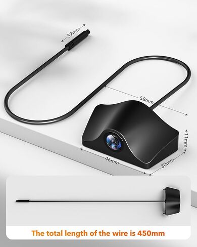 كاميرا خلفية WOLFBOX 1080P لكاميرا مرآة الرؤية الخلفية G890 in Kuwait