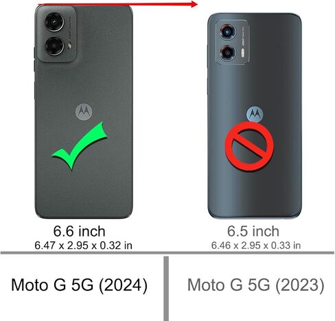 حافظة لهاتف Moto G-5G 2024: مع قطعتين واقي شاشة مرن ممتص للصدمات من مطاط TPU لهاتف Motorola Moto G 5G 2024 غطاء هاتف (أسود) in Kuwait