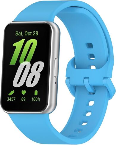 Replacement Band Fit for Galaxy FIT 3 [13 Color], Silicone Bands for Women Men, Breathable Sport Band Soft Waterproof Wristbands Strap Compatible with Galaxy FIT 3 in Saudi Arabia