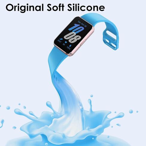 Replacement Band Fit for Galaxy FIT 3 [13 Color], Silicone Bands for Women Men, Breathable Sport Band Soft Waterproof Wristbands Strap Compatible with Galaxy FIT 3 in Saudi Arabia