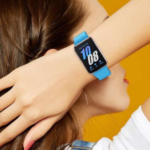 Replacement Band Fit for Galaxy FIT 3 [13 Color], Silicone Bands for Women Men, Breathable Sport Band Soft Waterproof Wristbands Strap Compatible with Galaxy FIT 3 in Saudi Arabia