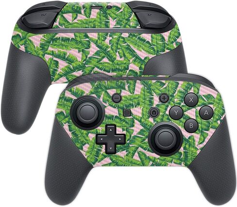 MightySkins Carbon Fiber Skin for Nintendo Switch Pro Controller - Coral Garden | Protective, Durable Textured Carbon Fiber Finish | Easy to Apply, Remove, and Change Styles | Made in The USA in Saudi Arabia