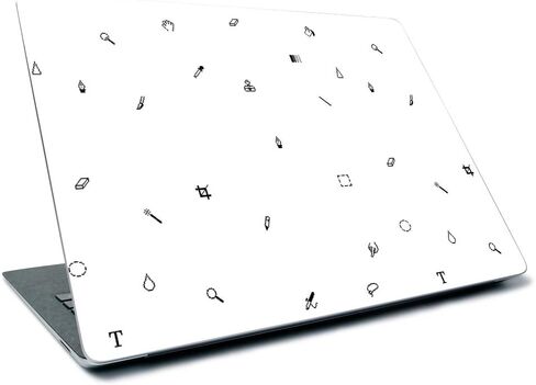 MightySkins Skin for Microsoft Surface Laptop 3 13.5" (2019) - Pixel Pattern | Protective, Durable, and Unique Vinyl Decal Wrap Cover | Easy to Apply, Remove, and Change Styles | Made in The USA in Kuwait