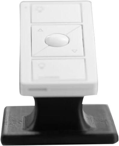 Remote Stand Pedestal for Lutron Pico Remote, Elegant Slide & Click Desk Display Holder, Non-Slip Scratch Resistant Base, Lutron Caseta Remote Stand (Single Pedestal, White) in Kuwait