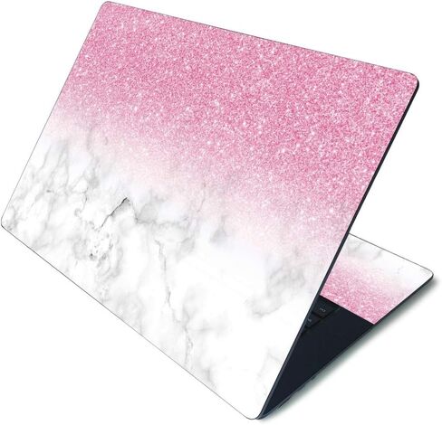 MightySkins Skin لجهاز Microsoft Surface Laptop 3 مقاس 15 بوصة - رخامي جليتز | غطاء ملتف من الفينيل واقٍ ومتين وفريد ​​من نوعه | سهل التطبيق والإزالة وتغيير الأنماط | صنع في الولايات المتحدة الأمريكية in Kuwait