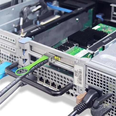 كابل 1 متر 40 جيجا QSFP+ DAC 40GBASE-CR4 كابل Twinax نحاسي متصل سلبي مباشر لـ Cisco QSFP-H40G-CU1M، Meraki MA-CBL-40G-1M، Mikrotik، أجهزة التبديل المفتوحة، 1 متر (3.3 قدم) in Kuwait