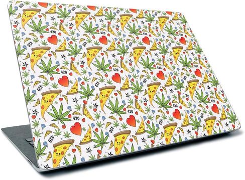 MightySkins Skin for Microsoft Surface Laptop 3 13.5" (2019) - Pixel Pattern | Protective, Durable, and Unique Vinyl Decal Wrap Cover | Easy to Apply, Remove, and Change Styles | Made in The USA in Kuwait