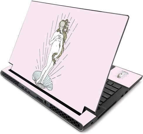 MightySkins Skin for Alienware m17 R2 (2019) - Angry Ripple | Protective, Durable, and Unique Vinyl Decal wrap cover | Easy To Apply, Remove, and Change Styles | Made in the USA (ALWM17R219-Angry Ripple) in Saudi Arabia