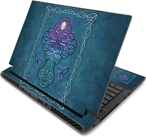 MightySkins Skin for Alienware m17 R2 (2019) - قوس قزح همسة | غطاء ملتف واقٍ ومتين وفريد ​​من نوعه من الفينيل | سهل التطبيق والإزالة وتغيير الأنماط | صنع في الولايات المتحدة الأمريكية in Kuwait