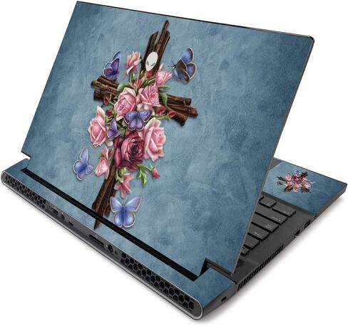 MightySkins Skin for Alienware m17 R2 (2019) - قوس قزح همسة | غطاء ملتف واقٍ ومتين وفريد ​​من نوعه من الفينيل | سهل التطبيق والإزالة وتغيير الأنماط | صنع في الولايات المتحدة الأمريكية in Kuwait