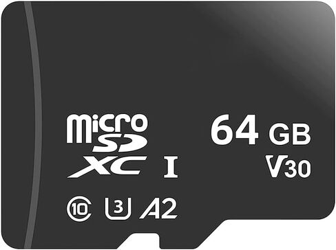 بطاقة ذاكرة microSDXC UHS-I سعة 64 جيجابايت - سرعة قراءة تصل إلى 50 ميجابايت/ثانية، UHS-I، مساحة تخزين موسعة للهواتف الذكية in Kuwait