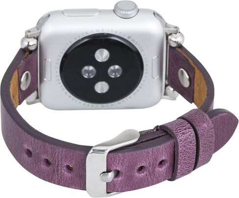 Venito Perugia Leather Band for Apple Watch Band 49mm 45mm 44mm 42mm 41mm 40mm 38mm Women Men, Top Grain Genuine Leather Replacement Strap for iWatch Ultra2 Ultra SE2 SE Series 9 8 7 6 5 4 3 2 1 in Saudi Arabia