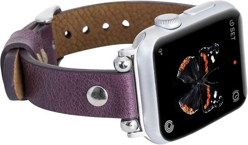Venito Perugia Leather Band for Apple Watch Band 49mm 45mm 44mm 42mm 41mm 40mm 38mm Women Men, Top Grain Genuine Leather Replacement Strap for iWatch Ultra2 Ultra SE2 SE Series 9 8 7 6 5 4 3 2 1 in Saudi Arabia