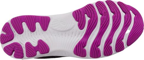 ASICS Gel Nimbus 24 Women's Shoes Running Athletic Training Sport Gym (Black/Orchid, us_Footwear_Size_System, Adult, Women, Numeric, Medium, Numeric_7_Point_5) in Saudi Arabia