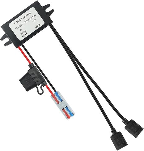 DC 10-60V Step Down to 5V 3A MAX 15W USB Female Converter Adapter Buck Module (USB) in Saudi Arabia