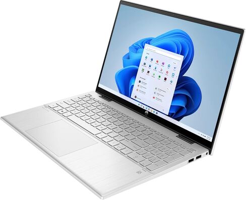 كمبيوتر محمول HP Pavilion x360 Home & Business 2 في 1 (Intel i5-1235U 10-Core، ذاكرة الوصول العشوائي 64 جيجابايت، 2 تيرابايت PCIe SSD، Intel Iris Xe، 15.6 بوصة 60 هرتز Touch HD (1366x768)، قلم نشط، واي فاي، ويندوز 11 هوم ) مع Dockztorm Hub in Saudi Arabia