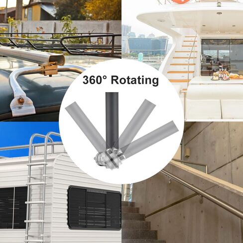 for Starlink Rv Ladder Mount,Starlink Rv Mount Base,Starlink Pole Mount to Clamp1.25-2inch O,D. Rail for Car Vehicle roof Rack Yacht Marine SailingBoat Railing Starlink Antenna Pipe Adapter in Saudi Arabia