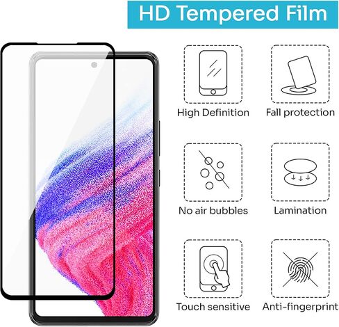 عبوتان من واقي شاشة الخصوصية لهاتف Samsung Galaxy S22 Plus/ S22+ [زجاج مقسى مضاد للتجسس]، فائق الدقة، مضاد للخدش، خالٍ من الفقاعات، زجاج واقي سهل التركيب 9H أسود (ليس لهاتف S21/S22 Ultra) in Kuwait