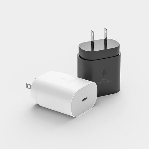 25W USB C Charger Block, PD Fast Charging Power Adapter for Samsung Galaxy A55 A35 M15 M14 F15 S24 Xcover 7 A25 A15 S23 FE A05S F34 Z Fold 5 Flip 5(2pcs) in Kuwait