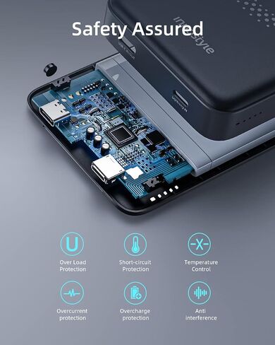 Magnetic Wireless Power Bank, 10000mAh Magnetic Portable Charger with Foldable Stand for iPhone 15/14/13/12 Series, PD 20W Fast Charging with USB-C Cable in Saudi Arabia