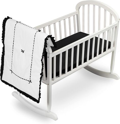 Baby Doll Bedding Unique Cradle Bedding Set, Aqua,1230crnew-aqua in Kuwait