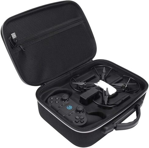 Hard EVA Carrying Case for DJI Tello Quadcopter Drone Remote Controller and Fly Carry Bag Protective Box in Saudi Arabia
