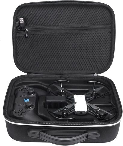 Hard EVA Carrying Case for DJI Tello Quadcopter Drone Remote Controller and Fly Carry Bag Protective Box in Saudi Arabia