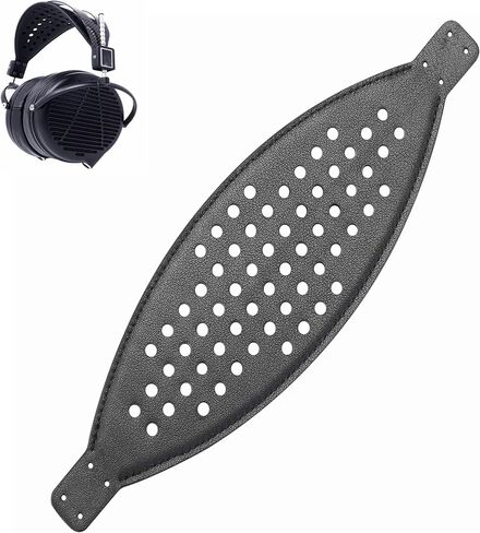 AHG Premium Leather LCD Headband strap. Compatible with Audeze LCD-2 LCD-3 LCD-4 LCD-4z LCD-X LCD-XC LCD-MX4 and LCD-GX Suspension headphones (Black). Premium Cowhide Leather | Professionally Stitched in Saudi Arabia