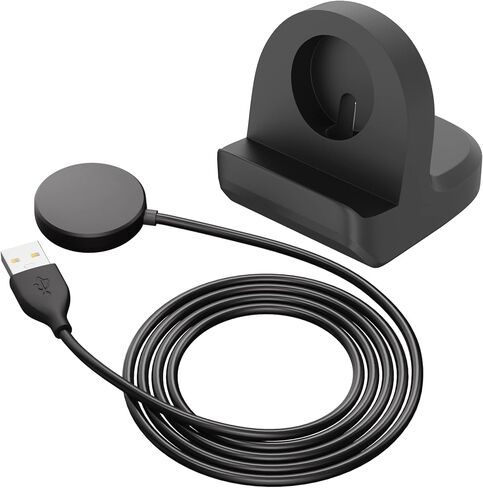 Charging Stand Compatible for Samsung Galaxy Watch,Charger Stand with Charging Cable,Magnetic Wireless Charging Station USB (USB-A) in Saudi Arabia