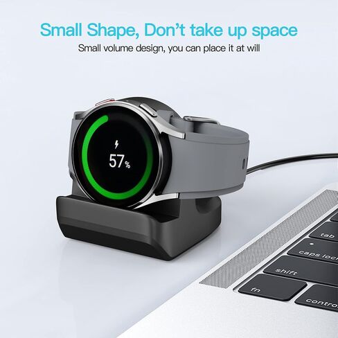 Charging Stand Compatible for Samsung Galaxy Watch,Charger Stand with Charging Cable,Magnetic Wireless Charging Station USB (USB-A) in Saudi Arabia