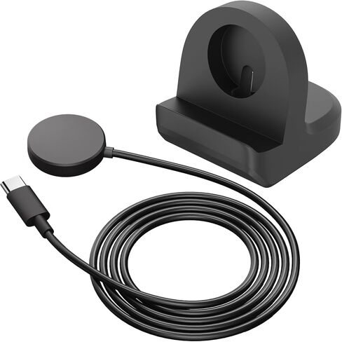 Charging Stand Compatible for Samsung Galaxy Watch,Charger Stand with Charging Cable,Magnetic Wireless Charging Station USB (USB-A) in Saudi Arabia