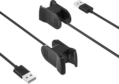 شاحن مكون من قطعتين متوافق مع كابل شحن Amazon Halo View Watch شاحن بديل متوافق مع مشبك كابل شحن USB Halo View USB بطول 3.3 قدم in Saudi Arabia