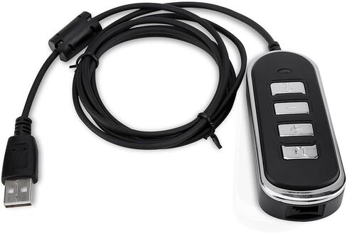 محول صوت لسماعة الهاتف والكمبيوتر USB، خط تحويل صوت ستيريو للهاتف RJ9 إلى محول سماعات صوت USB in Kuwait