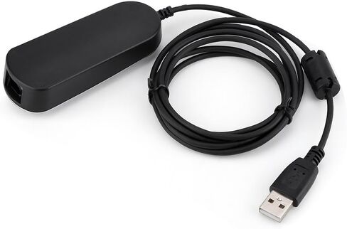 محول صوت لسماعة الهاتف والكمبيوتر USB، خط تحويل صوت ستيريو للهاتف RJ9 إلى محول سماعات صوت USB in Kuwait