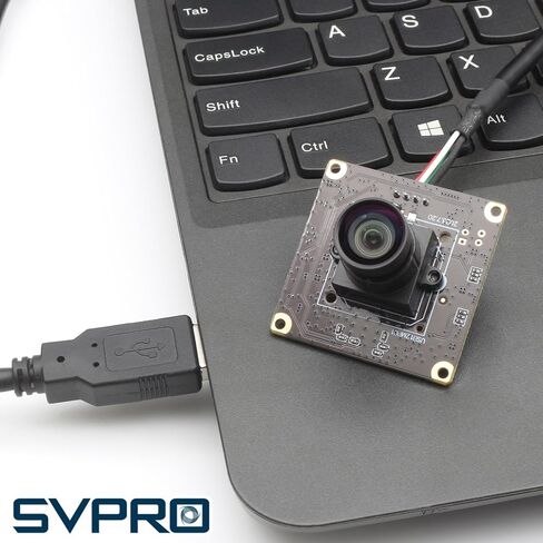 وحدة كاميرا USB SVPRO 12MP، كاميرا Lightburn 4K 30 إطارًا في الثانية IMX577 كاميرا USB 1080P 120 إطارًا في الثانية كاميرا عالية السرعة مع عدسة تركيز يدوية M12، كاميرا كمبيوتر UVC لـ Raspberry Pi، Linux، Windows، Android، Mac OS in Saudi Arabia