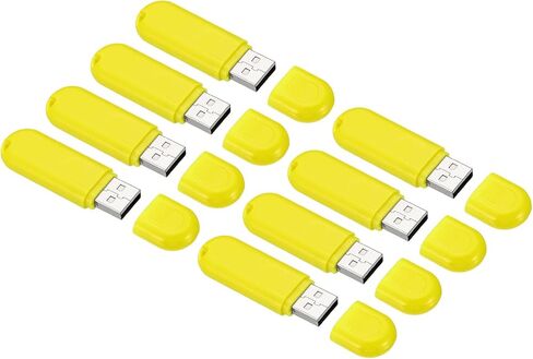 PATIKIL USB ضوء الليل، 8 حزمة المحمولة المكونات في عصا مصباح LED صغير مع 3 حبات مصباح USB ضوء للمنزل الحمام غرفة نوم القراءة النوم التخييم، برتقالي in Saudi Arabia