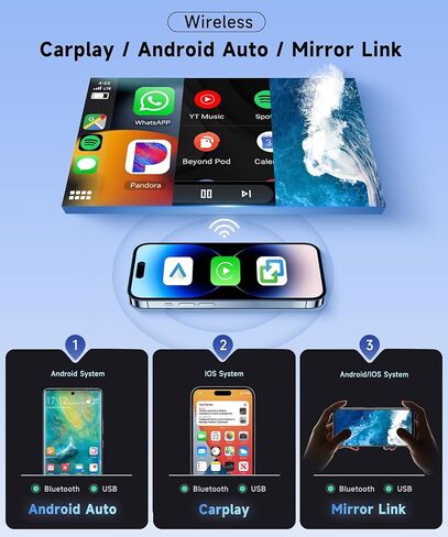 8 Core 4G 64G لهوندا أوديسي 2005-2010 Android Car Stereo Radio Carplay، Rimoody 10.1 بوصة تعمل باللمس راديو السيارة GPS 4G-WiFi Bluetooth FM DSP-36 Mirror Link 59-UI Themes كاميرا احتياطية in Saudi Arabia